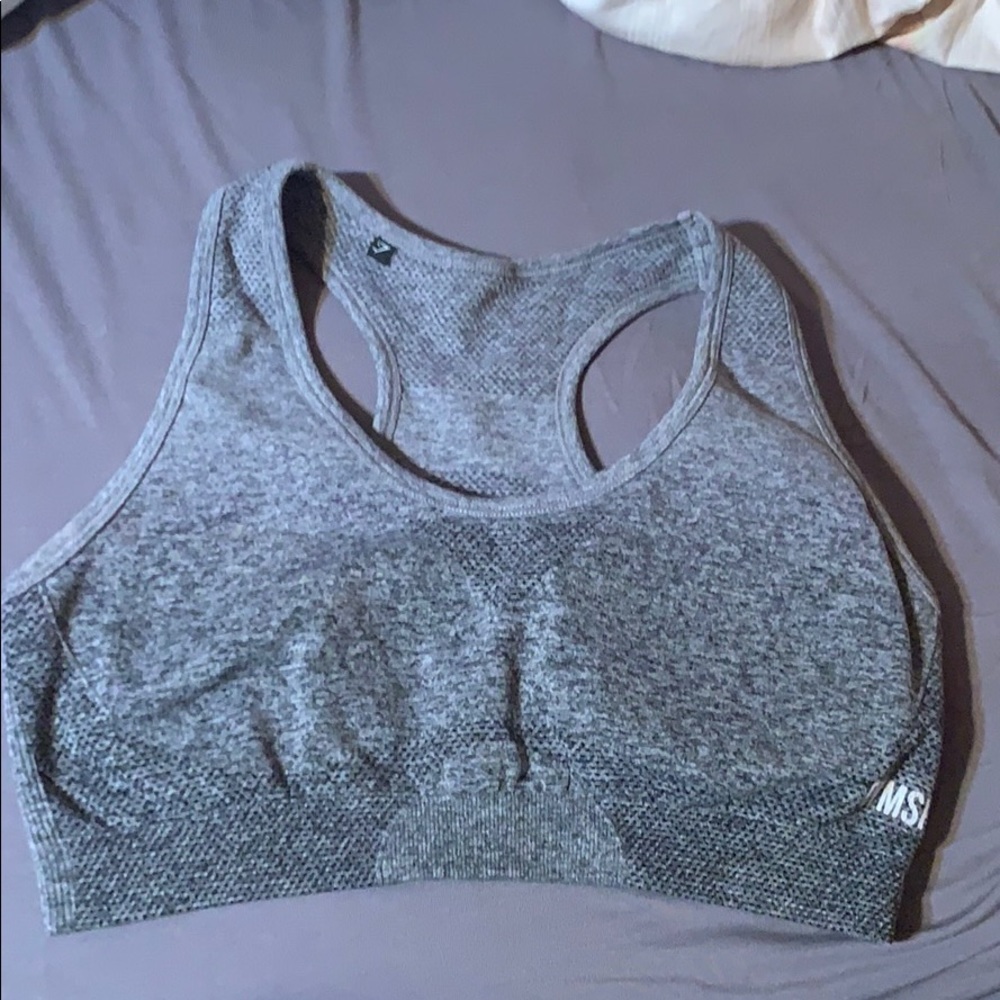 Gymshark grey bra. Size M